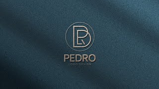 COMO CRIAR UMA LOGO COM LETRAS DO NOMES NO CORELDRAW [upl. by Naimad342]