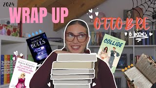 WRAP UP di Ottobre♡︎ letture correnti booktok nuovi libri 2024 wrapupdiottobre [upl. by Trever104]