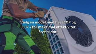 Varmepumpe bedst i test Tips og råd [upl. by Oira]