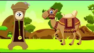 Hickory Dickory Dock camel song  Nursery Rhymes amp Kid Songs [upl. by Bundy]