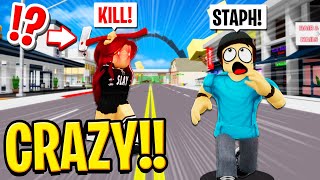 Roblox Brookhaven RP Funny Moments [upl. by Lenod]