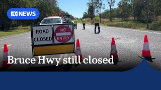 Bruce Highway is on track to reopen tomorrow night  ABC News [upl. by Varion]