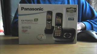 Panasonic KXTG6522 Unboxing [upl. by Langill]