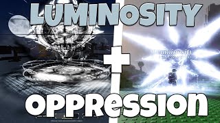 LUMINOSITY  OPPRESSION 2V2 FLEX BATTLES  Roblox Sols RNG [upl. by Dempstor]