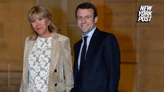 Brigitte Macron ‘head was in a mess’ when she dated future French prez when he was 15 amp she was 40 [upl. by Noir581]