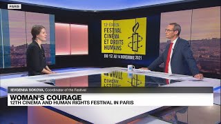 Womens courage honoured at human rights film festival in Paris • FRANCE 24 English [upl. by Skardol]