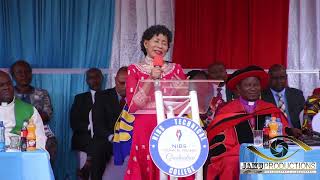 Madam Lizzie Wanyoike last speech at Nibs College [upl. by Placido377]