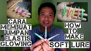 CARA MEMBUAT UMPAN DARI BAHAN RESIN SOFT  HOW TO MAKE HEAVY LURE  TUTORIAL [upl. by Vokay820]