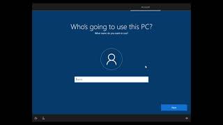 How to Setup Windows 10 Without Signing into Microsoft Account [upl. by Nelubez]