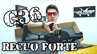 G36 GBB HK Me conquistou Luiz Rider Airsoft Brasil [upl. by Sicnarf]