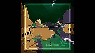 “Warrior cats is for kids” warriorcatsedit warriorcats edit cats depression [upl. by Siekram]