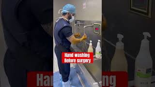 Steps of surgical hand scrubbing [upl. by Aurelie]