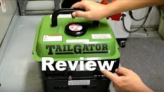 Harbor Freight TailGator Generator  Review  5 Days Off Grid [upl. by Iramohs994]