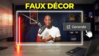 Comment Créer Un Faux Décor YouTube Avec LIA [upl. by Ceciley]