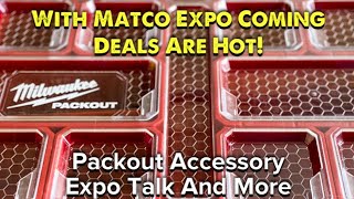 Matco Tools Last Week Before Matco Expo Deals Are Hot Milwaukee PackOut Box Add On Box [upl. by Blader788]