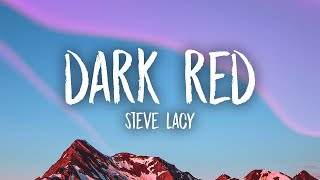 Steve Lacy  Dark Red slowedrain 1 hour [upl. by Pronty]