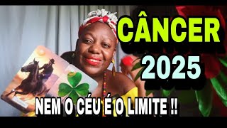 CÂNCER♋2025🎉 É DE ARREPIAR 😮NOVO COMEÇO DE TIRAR O FÔLEGO🔥QUEBRA DE PARADIGMAS‼️O AMOR ESTÁ NO AR❤️ [upl. by Arretal]