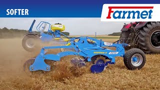 Disc cultivator Farmet Softer [upl. by Silado]