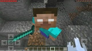 Herobrine Sighting On Minecraft Pe  HEROBRINE Attacks ME 100 REAL [upl. by Haukom]