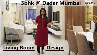 Living Room Interior Design India Hall Interior Design Ideas luxury Apartment Tour Mumbai Nihara [upl. by Annej83]