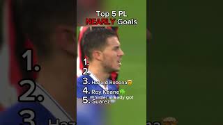 Premier Leagues MOST HEARTSTOPPING Nearly Goals [upl. by Juieta]