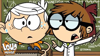 Most CHAOTIC School Moments w Lincoln amp Clyde 🏫  60 Minute Compilation  The Loud House [upl. by Suirauqed]