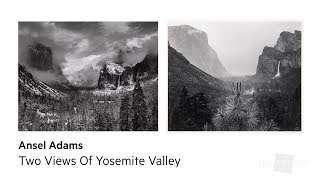 Ansel Adams Two Views Of Yosemite [upl. by Otokam]