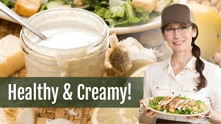 Homemade Caesar Salad Dressing No Anchovies with Cottage Cheese [upl. by Oriane]