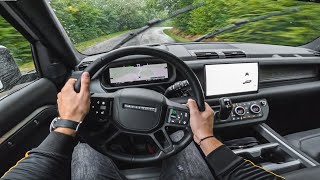 2024 Land Rover Defender 130 Long D300 X  POV Test Drive [upl. by Ahsiaa]