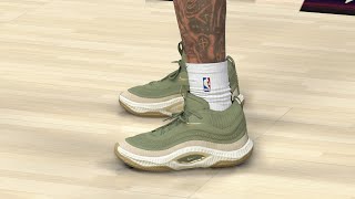 NBA 2K25 Next Gen Shoe Creator  Nike Cosmic Unity 3 quotGilded Olivequot [upl. by Anihs]