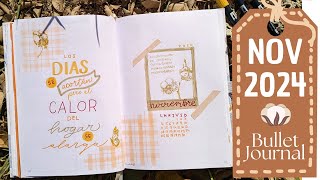 Bullet Journal de NOVIEMBRE 🧡 Plan with me [upl. by Aciretahs]