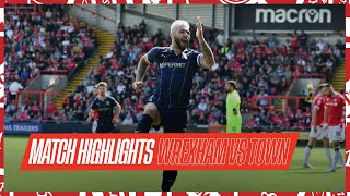 Match Highlights Wrexham vs Swindon Town [upl. by Rego]