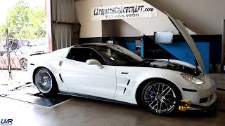 2010 C6 ZR1 Gets a Simple Header Upgrade [upl. by Klatt]