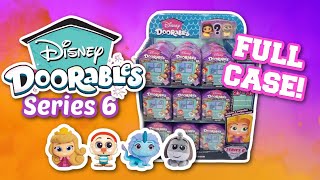 Disney Doorables Series 6 FULL CASE Unboxing 🐻👑🐷 [upl. by Krute]