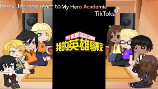 Percy Jackson react to My Hero Academia ll Gacha Club ll [upl. by Jonna]