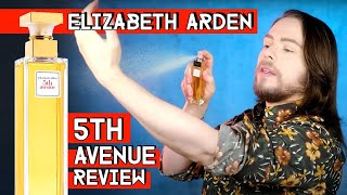 ELIZABETH ARDEN 5TH AVENUE fragrance review Breakfast at TIFFANYS meets SATC [upl. by Jacinthe]