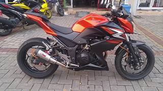 Suara Knalpot Daytona Short Full System Kawasaki Z250 [upl. by Ofilia]