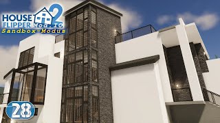 House Flipper 2 🏠 28 🚽 SandboxModus  Mod modern Mansion Unfinished🔨 deutsch  PC [upl. by Auqenet811]