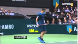 Andy Murray vs Marin Cilic Atp Rotterdam 2014 master 500 QF  TennisReplay  HD [upl. by Pulcheria]