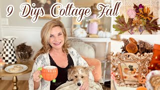 🍁NEW 9 DIY FREE  Dollar Tree FALL COTTAGE DECOR CRAFTS 🍁 I Love Fall ep 4 Olivias Romantic Home [upl. by Rumpf588]