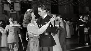 youre slow dancing with the one you love in a 1940s dance hall [upl. by Justinn367]