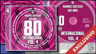 Os Maiores Sucessos dos Anos 80 Internacional Vol 4 2018 RSA Music CD Exclusivo Completo [upl. by Nairret]