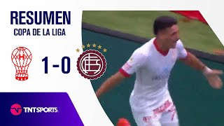 ¡EL GLOBO arrancó con un TRIUNFO ante EL GRANATE 🎈 Huracán 10 Lanús  Resumen [upl. by Luhe]