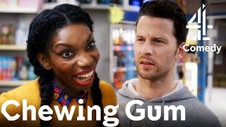 Tracey Shows Off to Her Ex  Michaela Coel Comedy  Chewing Gum [upl. by Arremat]