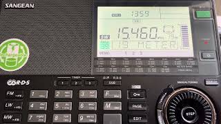 Reach Beyond Australia 15460kHz 1358UTC 12th August 2024 [upl. by Ibba]