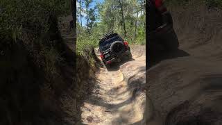 MITSUBISHI PAJEROSHOGUNMONTERO LIMITED ROLLING AT 24 DEGREES floridamitsubishi4x4 offroad [upl. by Relda]