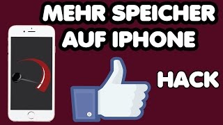 iPhone Speicher erweitern Tutorial Viel mehr Speicher auf dem iPhone dank diesem iPhone HACK [upl. by Hsuk]