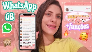 WHATSAPP GB 🔥🤭 NOVA ATUALIZAÇÃO SEM SER BANIDO 😱 [upl. by Maryanna]