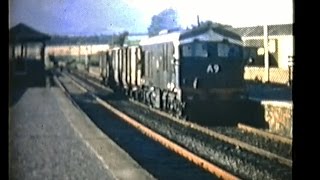 CIÉ A Class A9  Dungarvan to Waterford Railway 1966 [upl. by Reyotal517]