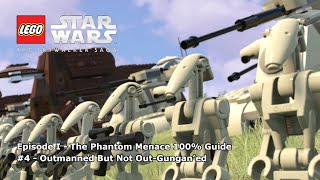 4 Outmanned But Not OutGungan’ed 100 Guide  LEGO Star Wars The Skywalker Saga [upl. by Alexandra279]